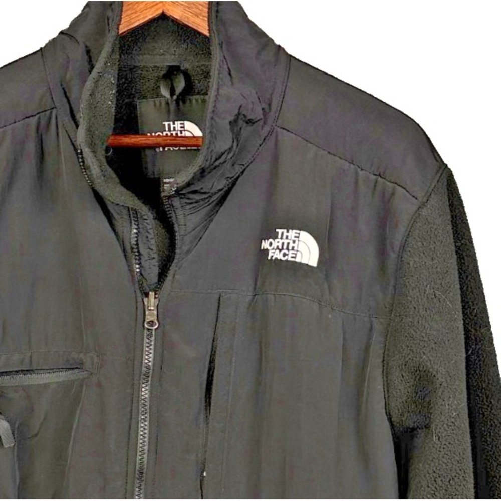 The North‎ Face Denali Polartec Fleece Full Zip Jacket Black Mens Size L